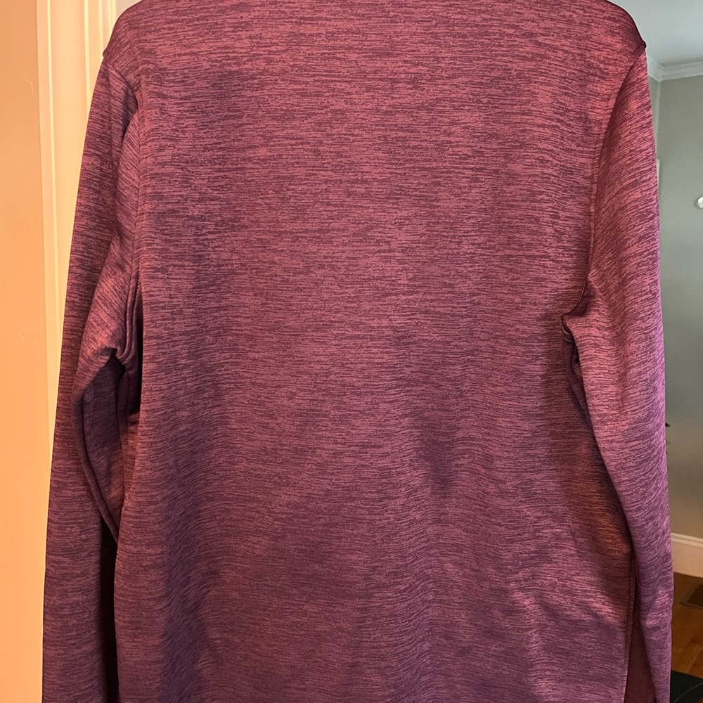 Men’s Under Armour COLDGEAR 1/4 Fleece (purple) - Picture 2 of 3